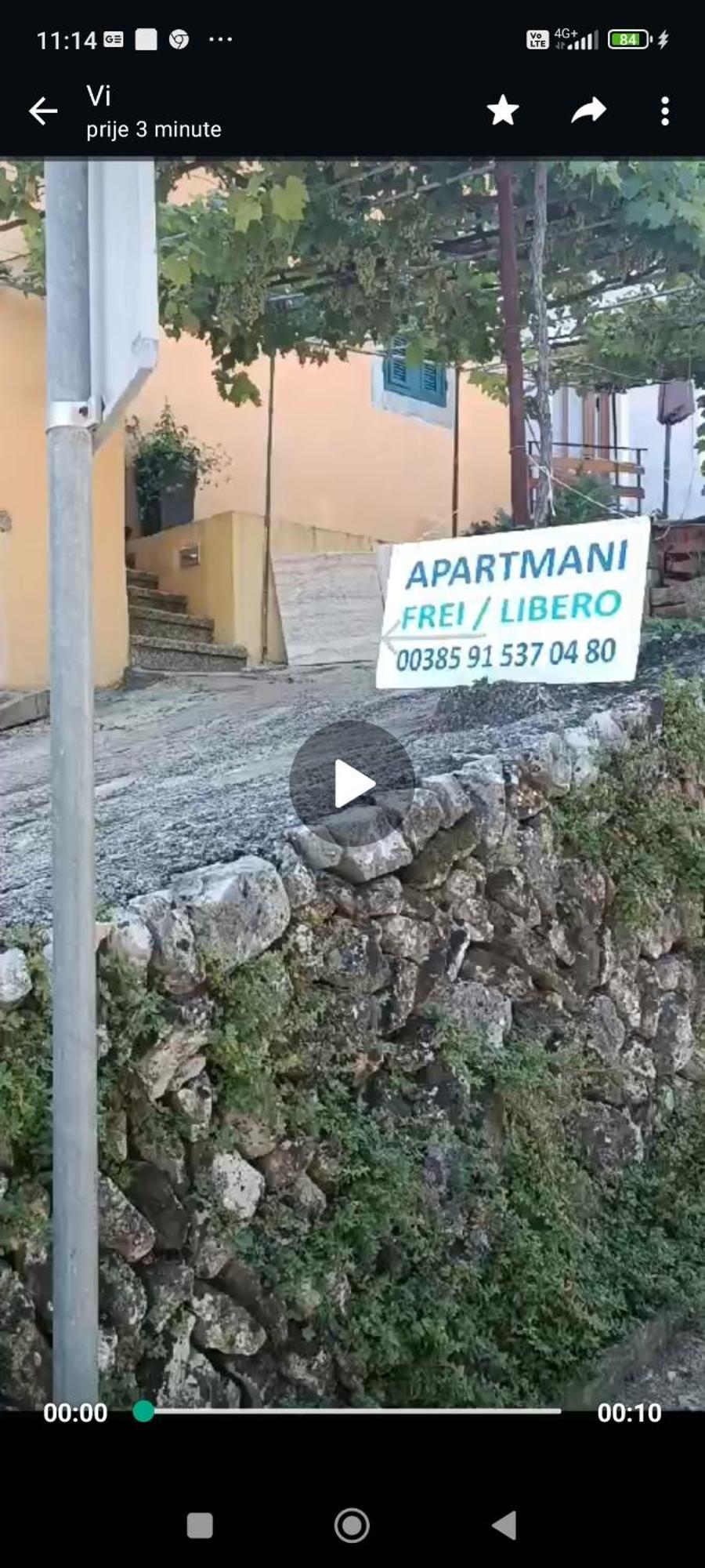 Apartments And Rooms Roberto B. Valun Εξωτερικό φωτογραφία